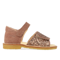 Sandale mit funkelndem Glitzerdetail