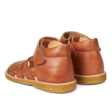 Lauflern-Sandale mit Klettverschluss