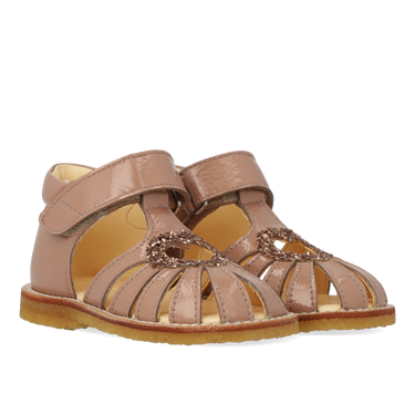 Lauflern-Sandale mit Klettverschluss