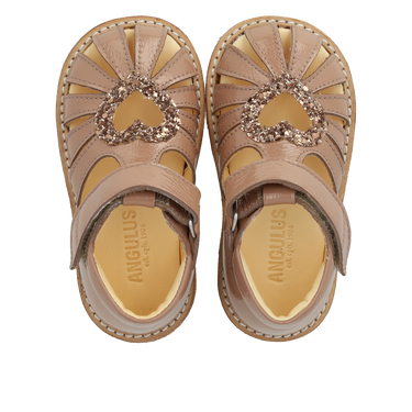 Lauflern-Sandale mit Klettverschluss