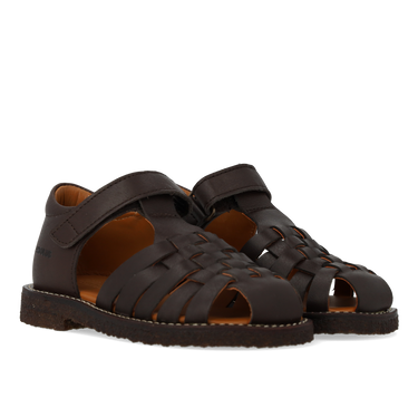 Geflochtene Ledersandale