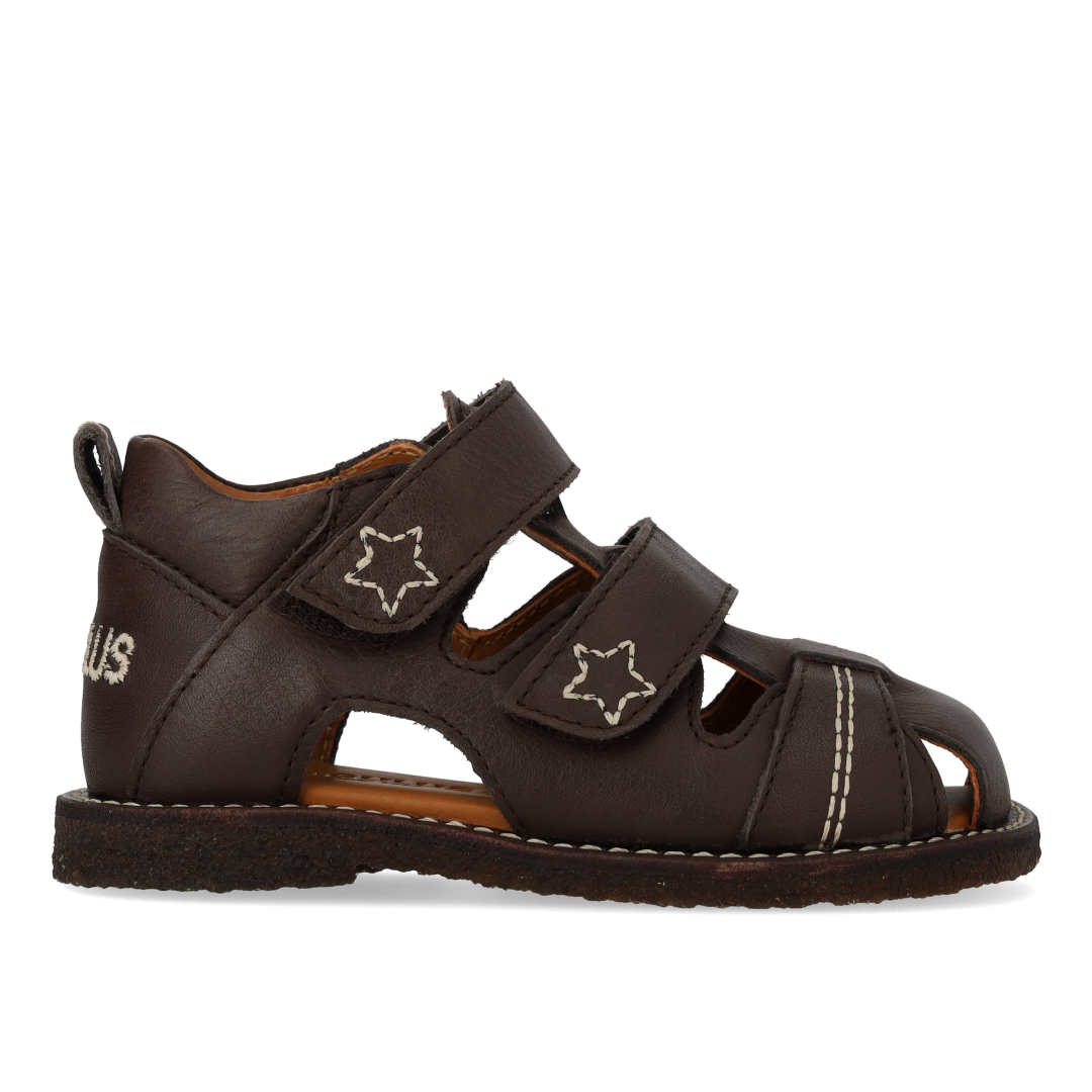 Sandal mit Sternstickerei