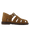 Fisherman-Sandale mit geschlossener Spitze und Ziernaht