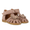 Sandale mit Schmetterling und doppeltem Klettverschluss
