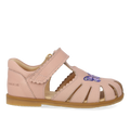 Sandale mit geschlossener Zehenkappe und Schmetterlingsdetail