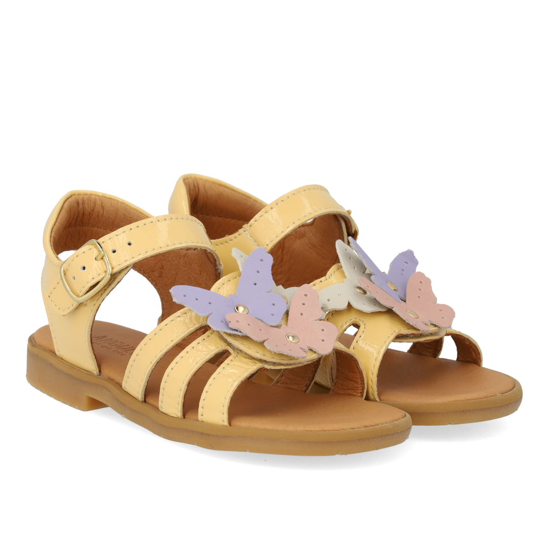 Sandal mit offener Zehe und velcro