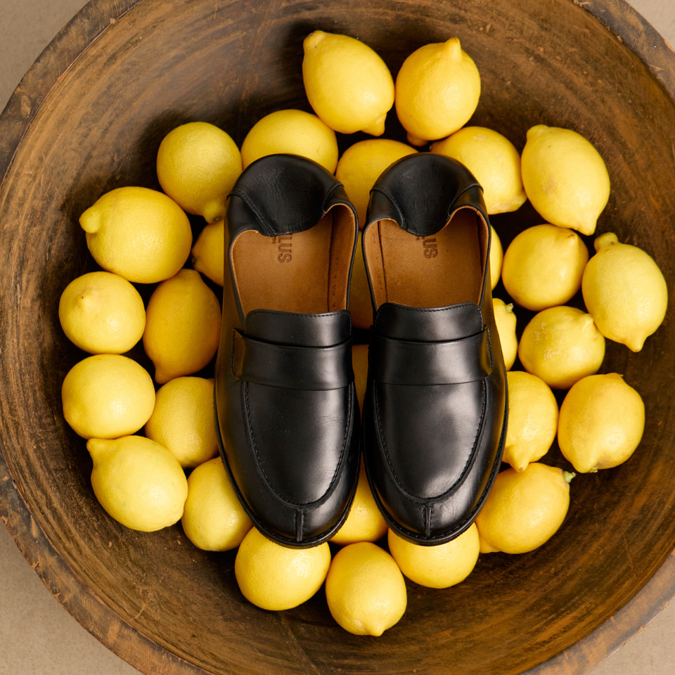 Ultraweicher loafer mit ziernaht