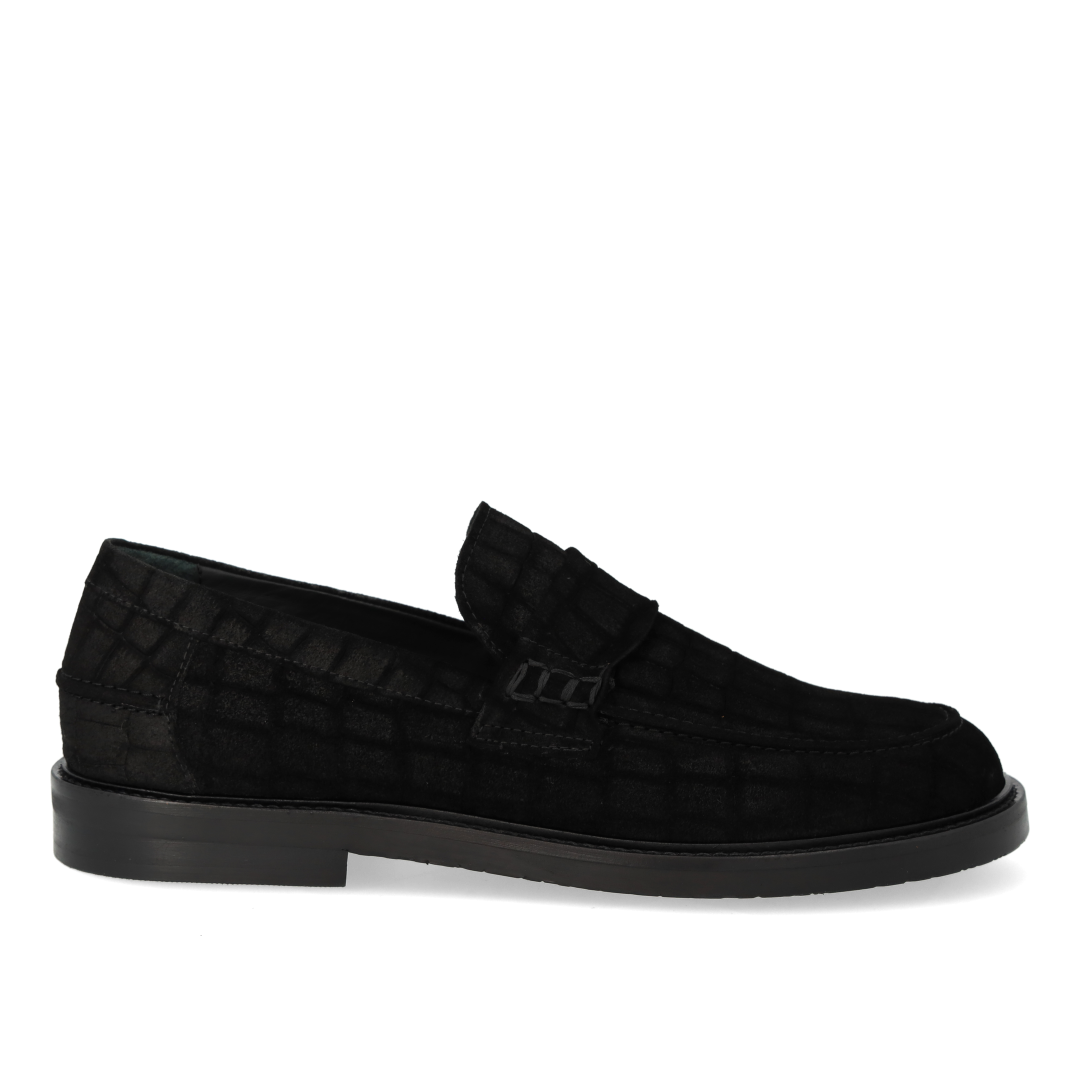 Klassischer Pennyloafer mit Weite Passform