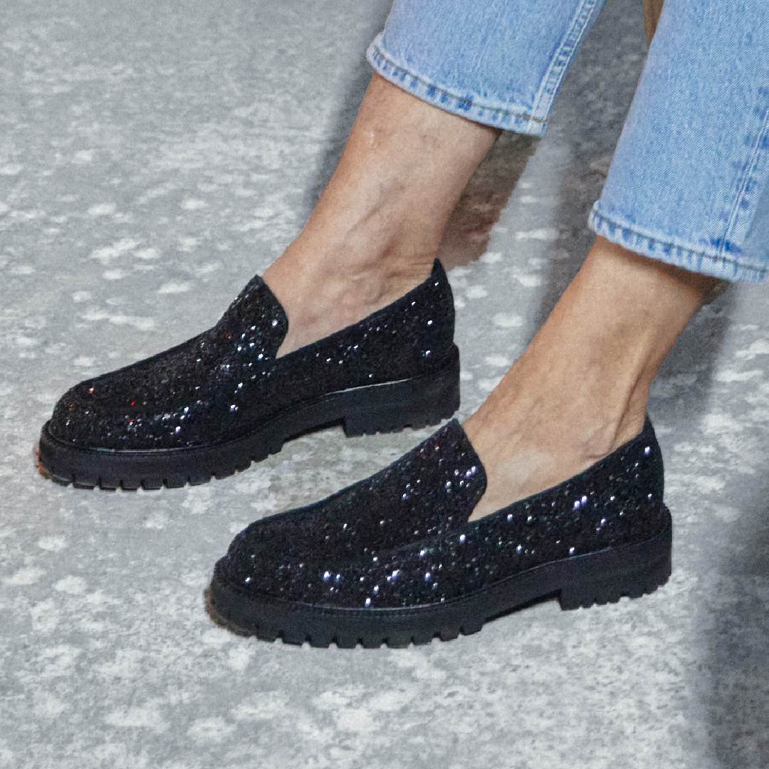 Klassischer Loafer mit weicher Fersenkappe