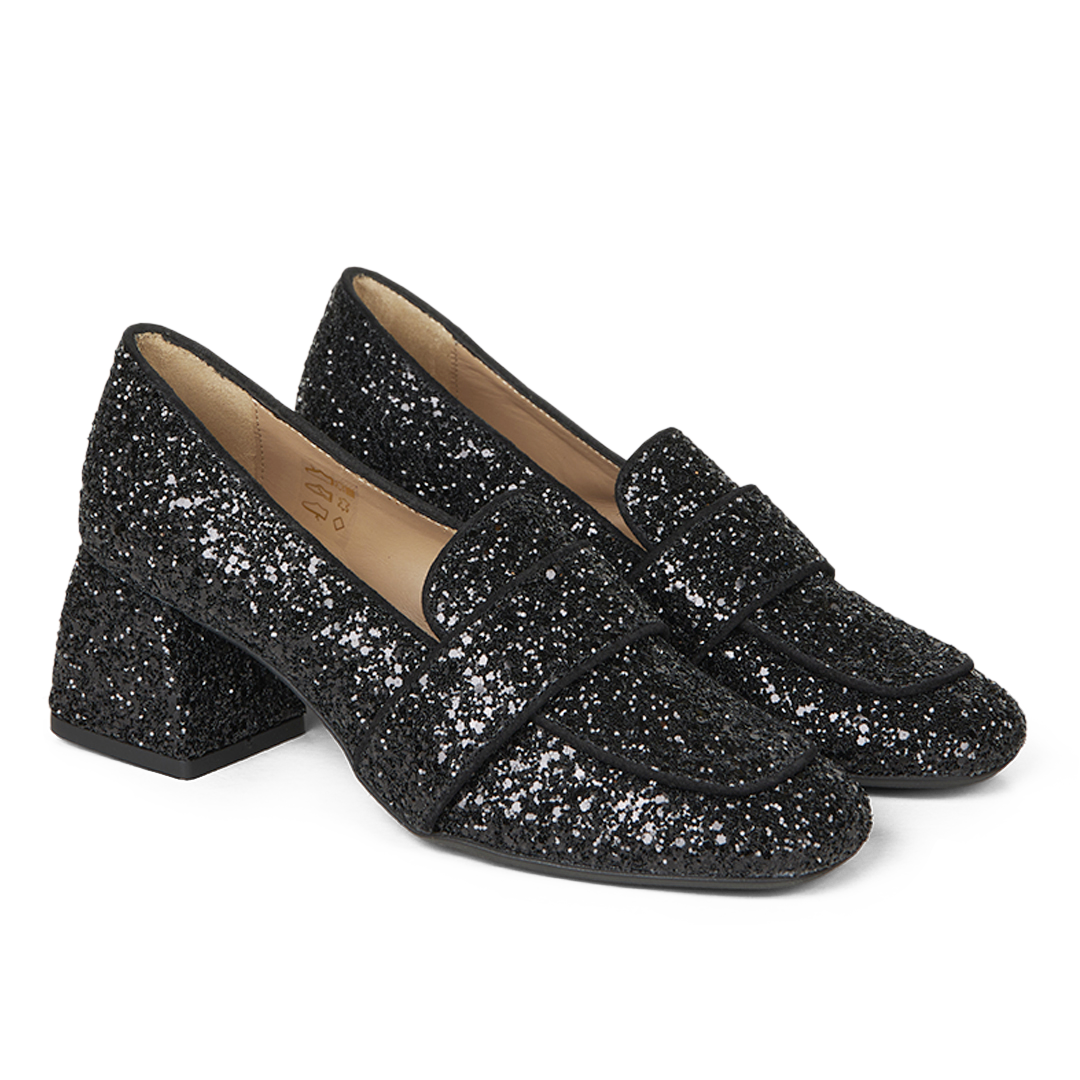 Loafer mit Absatz