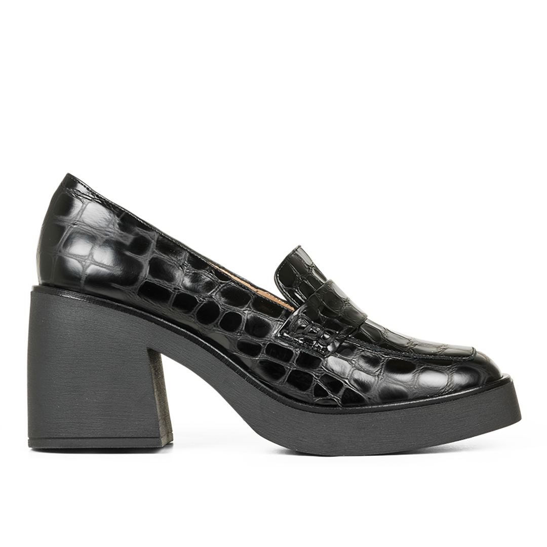 Loafer mit Absatz