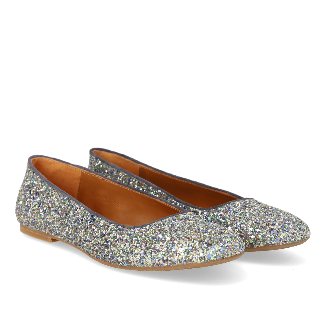 Ballerina mit funkelndem Glitzer