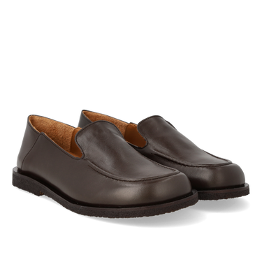 Loafer mit geräumiger passform