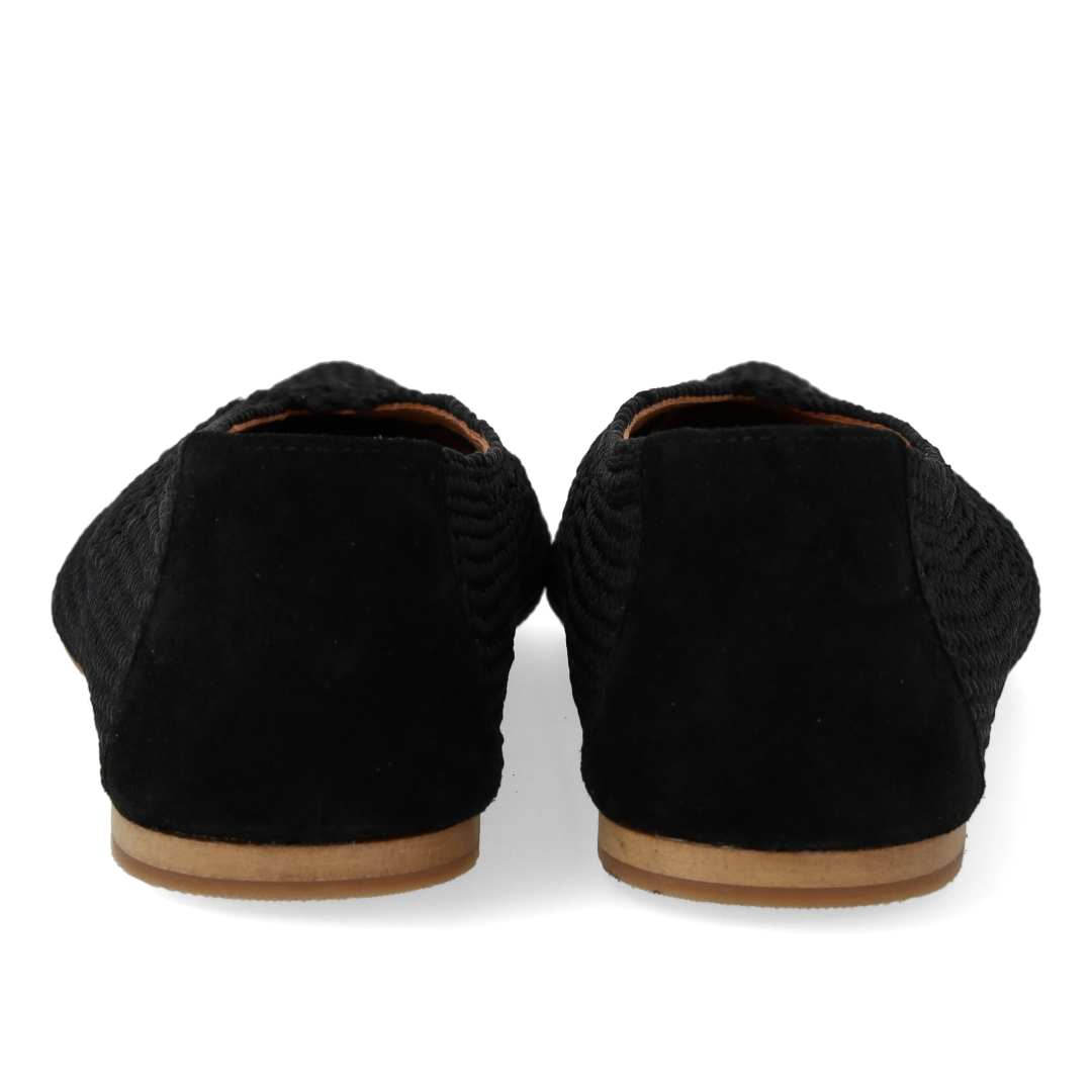 Gewebte Ballerina mit spitzer Spitze