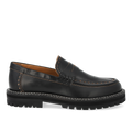 Loafer mit dekorativem Brogue-Lochmuster