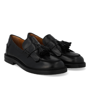 Geräumiger Loafer mit Fransendetail