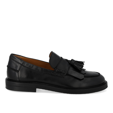 Geräumiger Loafer mit Fransendetail