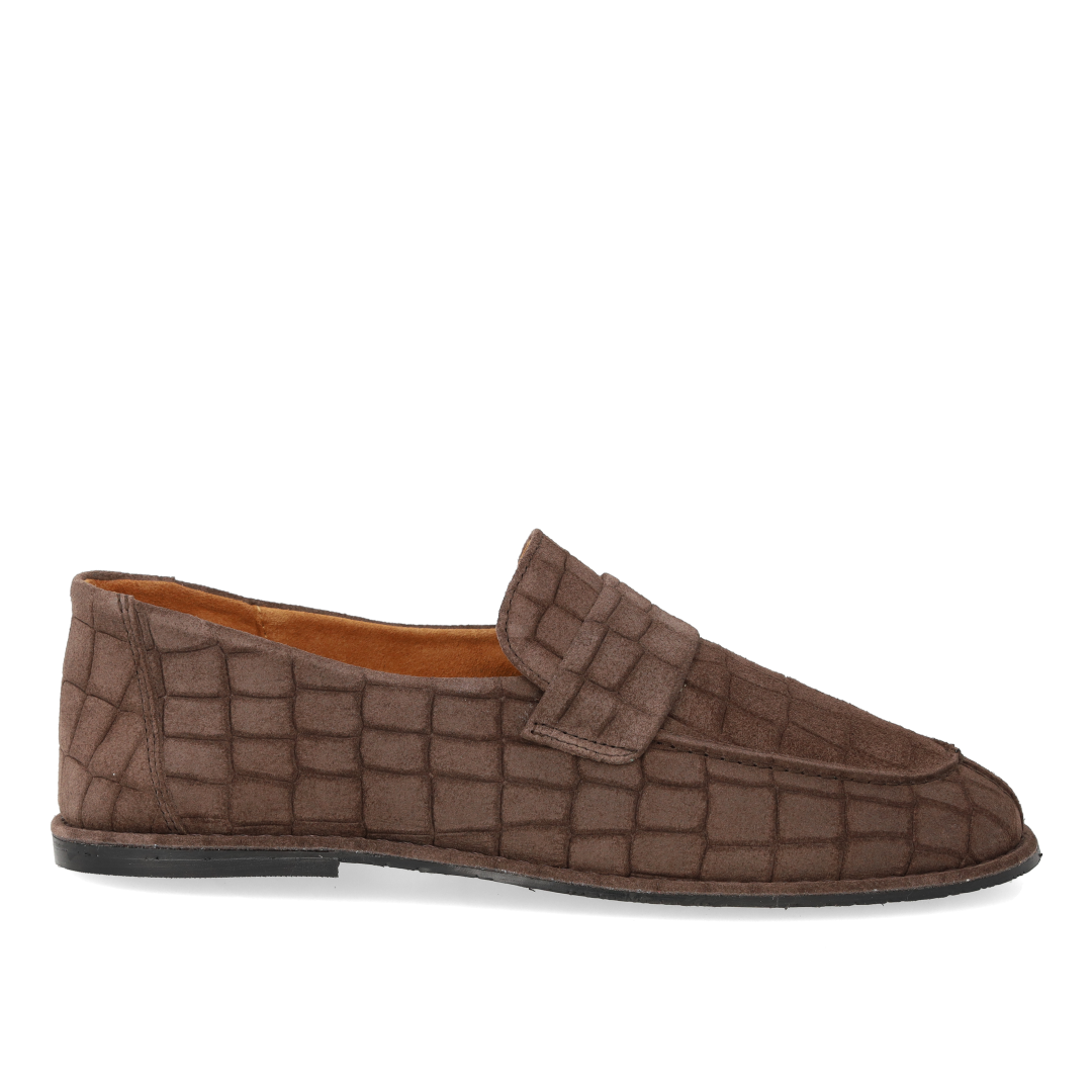 Ultraweicher Loafer mit Ziernahtdetail
