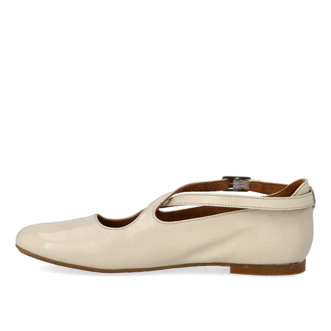 Mary Jane Ballerina mit Kreuzdetail
