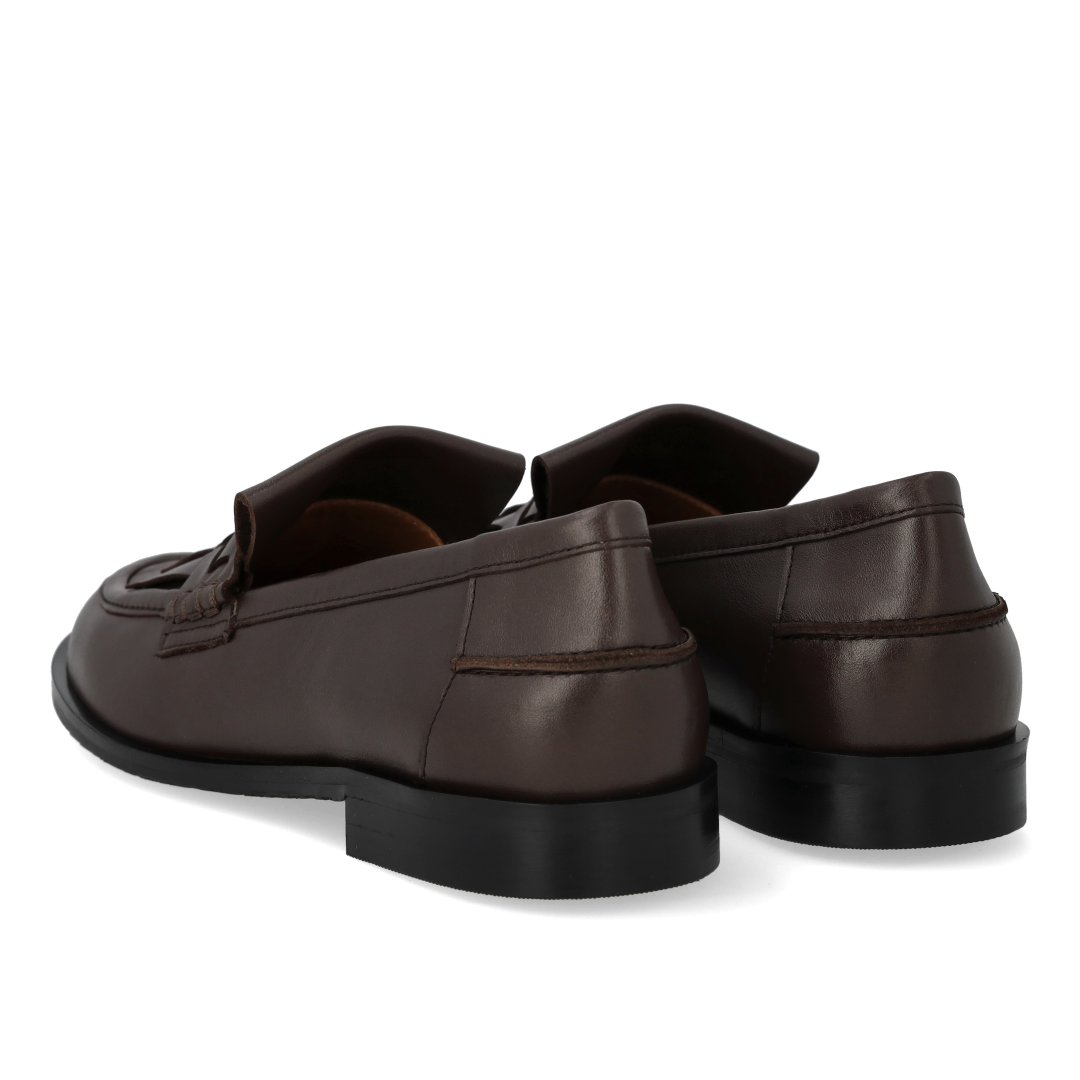 Loafer mit Flechtdetail