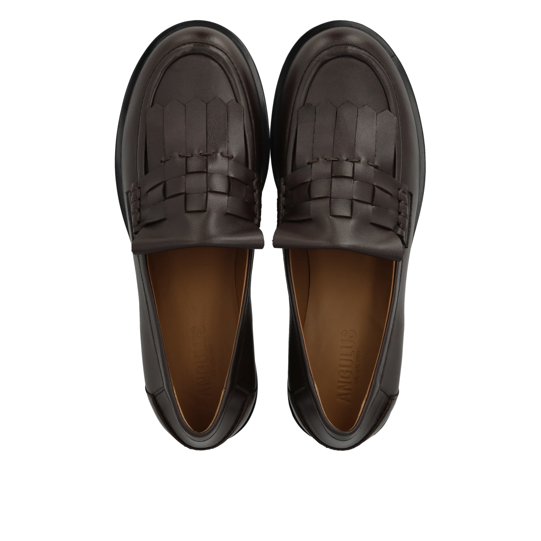 Loafer mit Flechtdetail