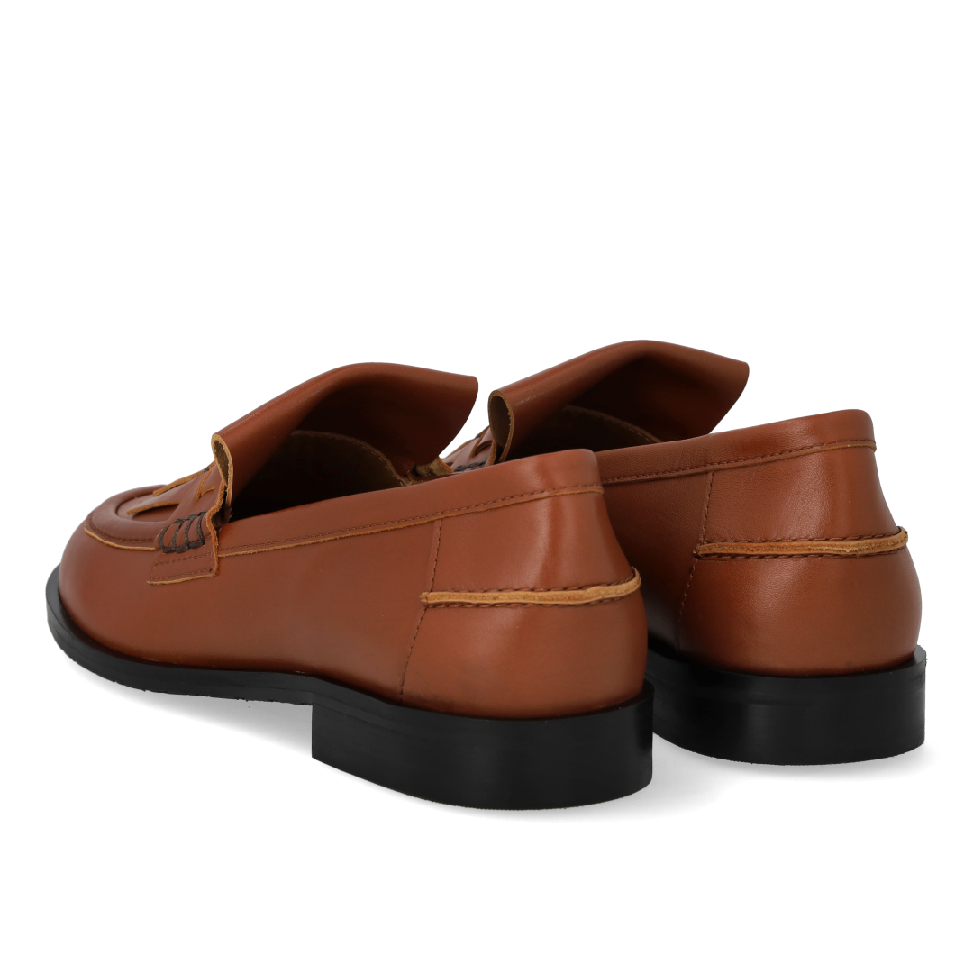 Loafer mit Flechtdetail
