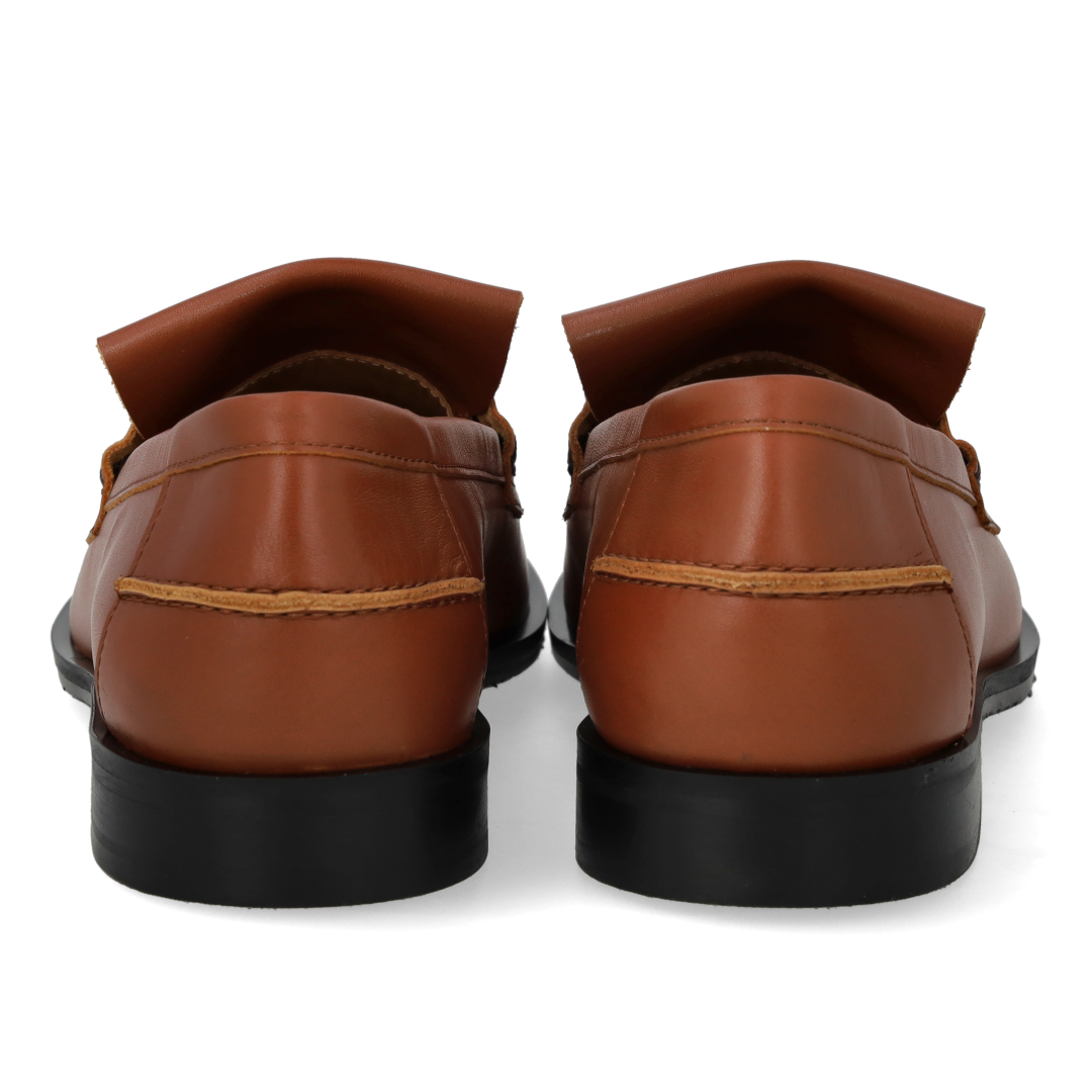 Loafer mit Flechtdetail
