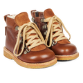 TEX-Stiefel mit Schnürsenkeln und Reißverschluss