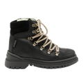 TEX-Schnürstiefel mit Reißverschluss und Wollfutter
