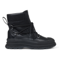 TEX-Stiefel mit Schnürsenkeln und Reißverschluss