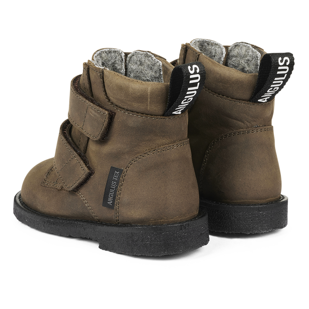 Einsteiger-TEX-Stiefel mit Logoband und Klettverschluss