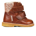 TEX-Stiefel mit Glitzer und Klettverschluss