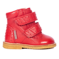 TEX-Stiefel mit Herzen und Klettverschluss