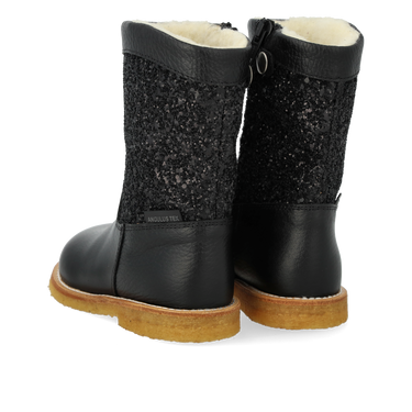 TEX-Stiefel mit Glitzer und Reißverschluss