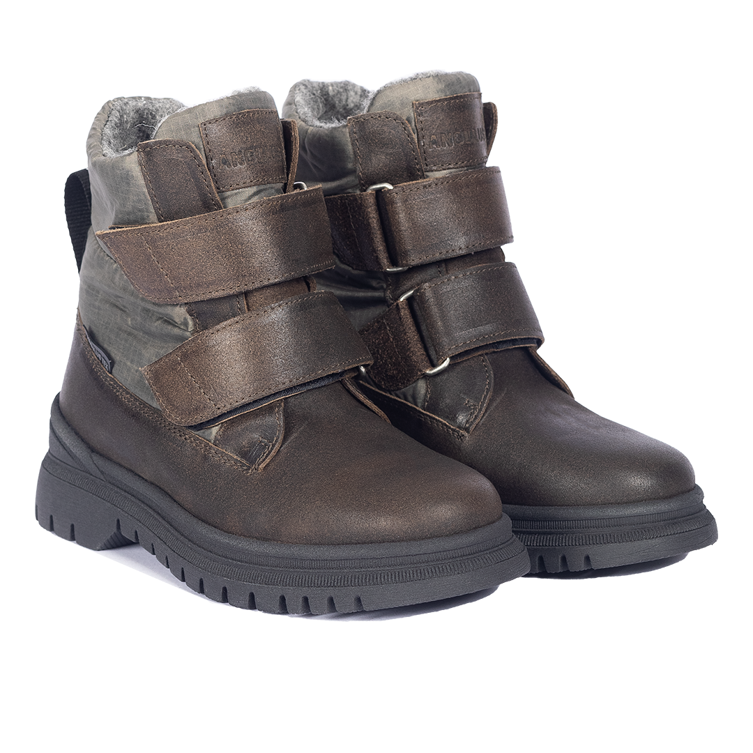 TEX-Boot mit logoband und klettverschluss