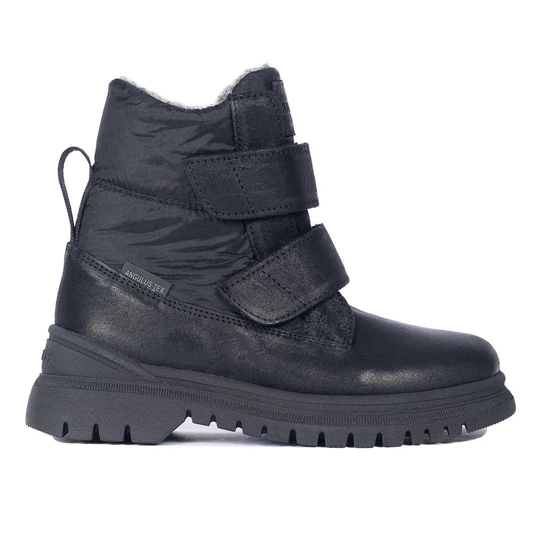 TEX-Stiefel mit Logoband und Klettverschluss