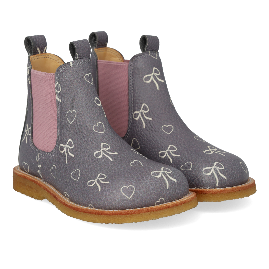 Chelsea-Stiefel mit Print