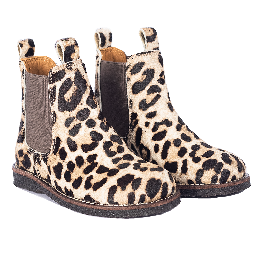 Chelsea-Stiefel aus Ponyfell