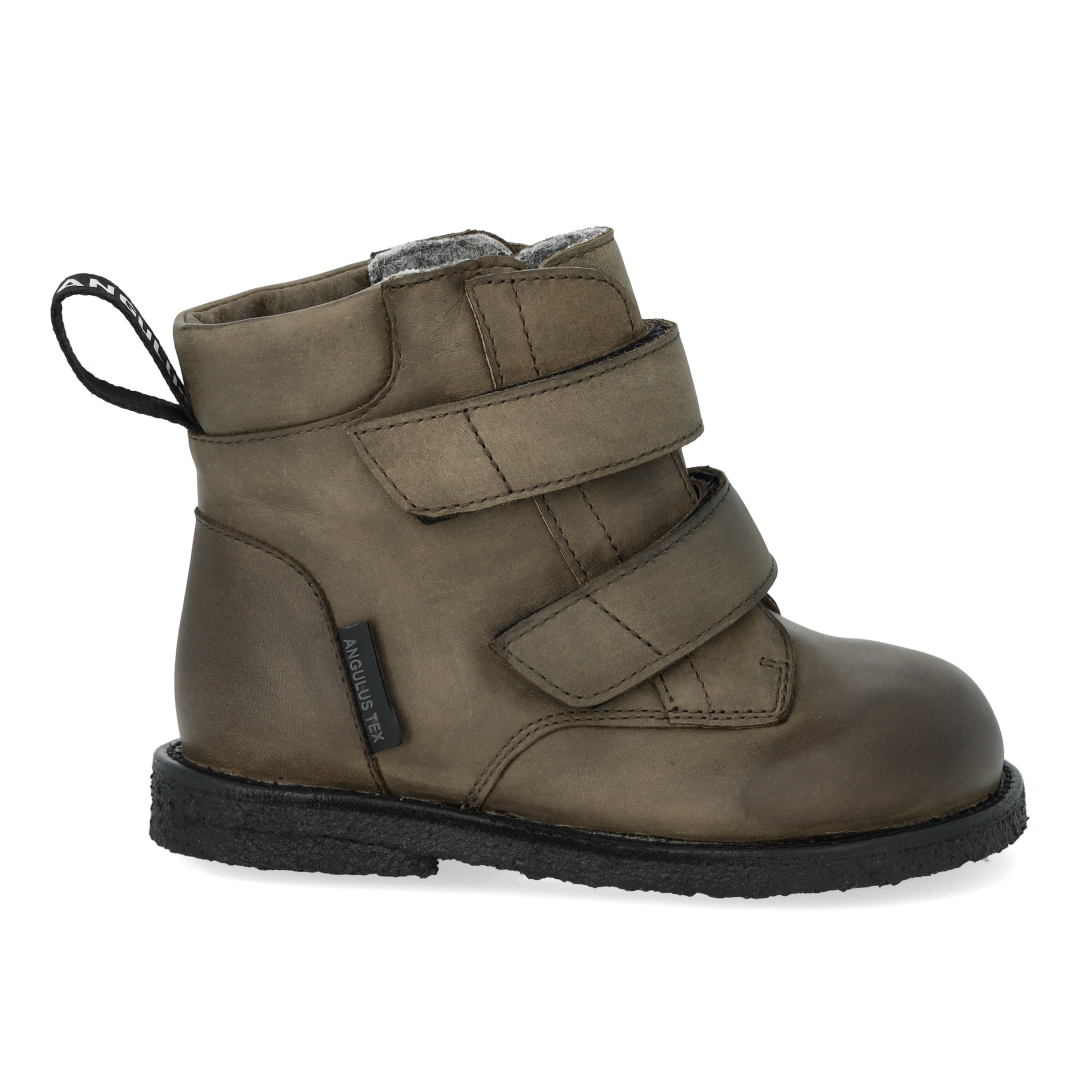 TEX-Stiefel mit Klettverschluss und Logoband
