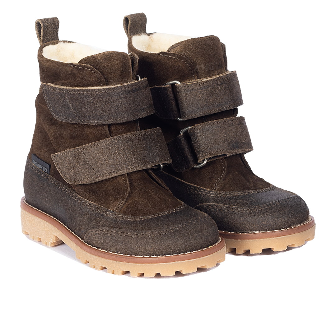 TEX-Stiefel mit Wollfutter und strapazierfähigem Detail
