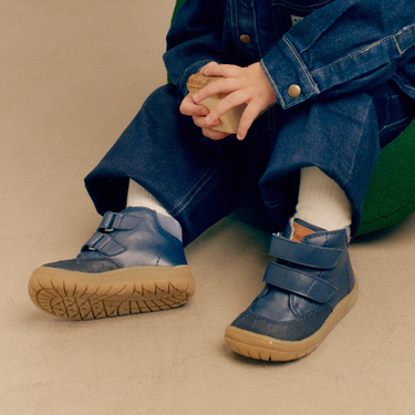 Lauflernschuh TEX-Stiefel mit Kontrastnähten