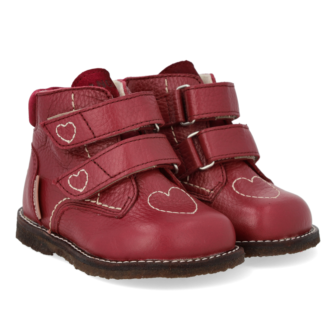 Einsteiger TEX-Stiefel mit Herzstickerei
