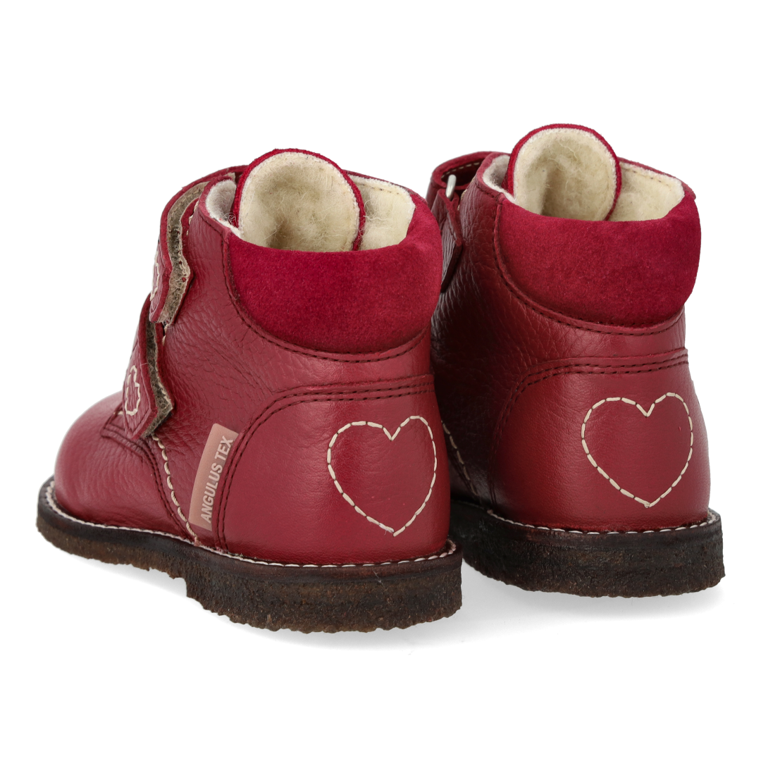 Einsteiger TEX-Stiefel mit Herzstickerei