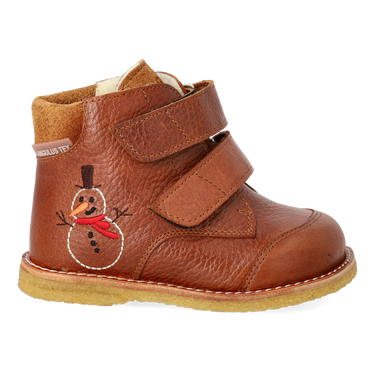 Lauflern TEX-Stiefel mit gesticktem Schneemann