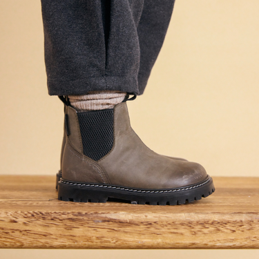 TEX-Stiefel aus geöltem Leder