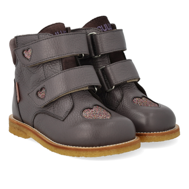 TEX-Stiefel mit funkelnden Glitzerherzen