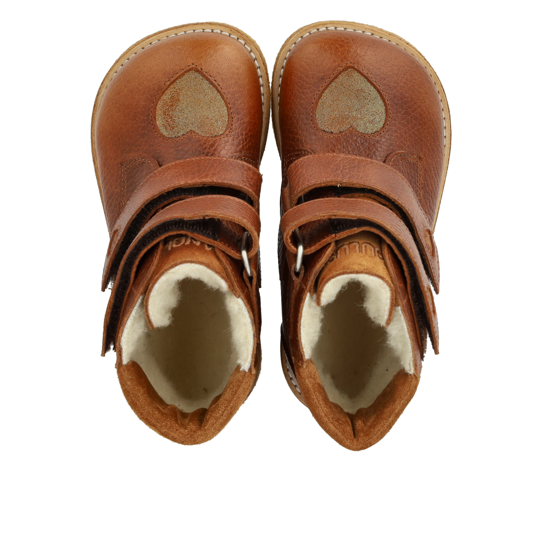 TEX-Stiefel mit funkelnden Glitzerherzen