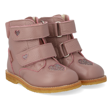 TEX-Stiefel mit funkelnden Glitzerherzen