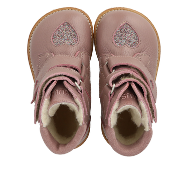 TEX-Stiefel mit funkelnden Glitzerherzen