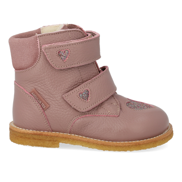 TEX-Stiefel mit funkelnden Glitzerherzen